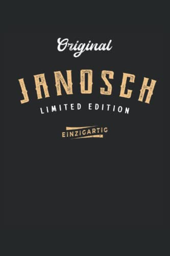 Janosch Notizbuch (liniert) Limited Edition