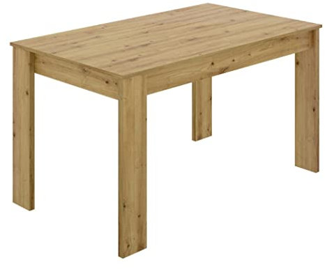 DEKIT GRUPO RIMOBEL Sami Mesa de Comedor Fija, Melamina, Nordic, 77x139x81 cm