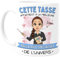 Cupdarling® Tasse Éducatrice Spécialisée Personnalisable - Idée Cadeau Original Pour Maitresse d'École Maternelle - Anniversaire Femme - 330 mL Céramique - Mug Atsem Maternelle