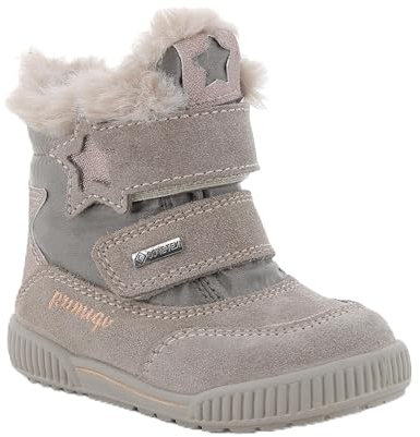 Primigi Ride 19 GTX, Stivali da Neve Bimba 0-24, Beige Scuro-Pietra, EU