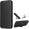 EasyShow Handyhülle für Motorola Moto G34 5G Hülle, Motorola Moto G34 5G mit Halterungsfunktion, Flip Wallet Hülle kompatibel mit Hülle für Motorola Moto G34 5G-Schwarz