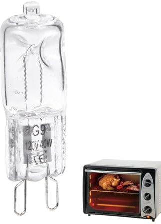 Ampoule G9, 40W 2600K 350LM Tolérance De 500°C Convient Pour Les Ampoule Four, Les Lampes Murales, L'éclairage D'armoire Et Ainsi De Suite