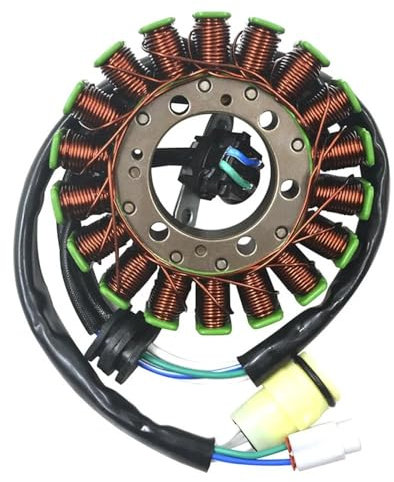LAECVGHJT Motorrad -Statorspule Motorrad-Generator-Statorspule Für Y&AMA&ha Raptor 700 YFM700R Raptor 700R YFM700RSP