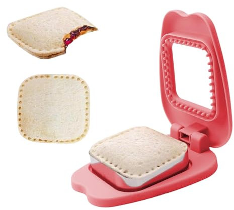 Sandwich-Schneider und Versiegelung, Frühstücks-Sandwich-Maker, quadratischer Sandwich-Ausstecher für Kinder, Frühstück und Lunchboxen