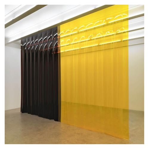 Clear PVC Waterproof Vinyl Strip Door Curtain for Garage Balcony Pergola 180x230cm