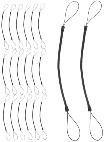 UTHCLO Anti Verlust Kunststoff Federschnur Für Touchscreen Stifte Elastisches Trageband Mit Handgelenkschlaufe 20 Stück Langlebig Und Vielseitig
