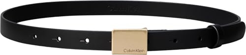 Calvin Klein Damen Titlecase Plaque Belt 20mm Lv04f7089g Gürtel