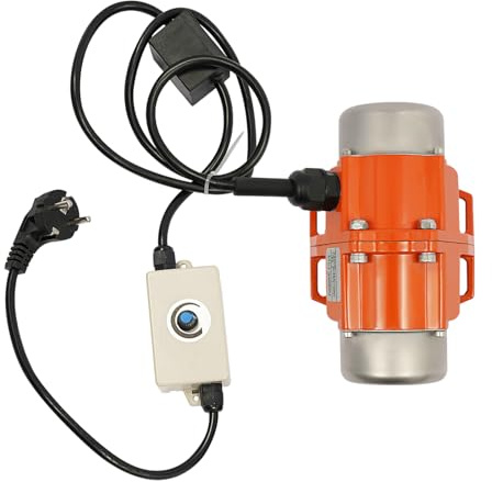 Vibrationsmotor 220V 100W Einstellbarer Rüttelsieb Elektrisch, 1500-3000 U/min IP65, 38kg Vibrationskraft, für Industrie, Förderanlagen, Siebmaschinen
