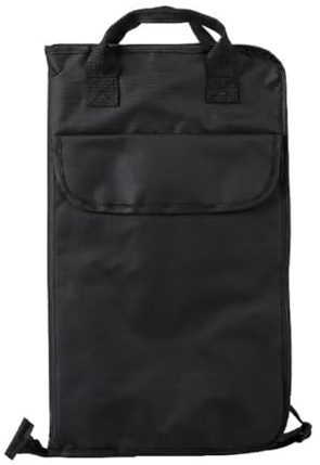 Bosiyrggrl Drum Stick Gig Bag Cloth Drumsticks with Handy Strap Percussion Instruments Parts Accessories Black Luxury Model