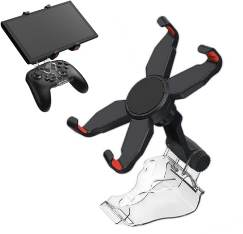 Adjustable Controller Mount for Switch 2 Pro – Handheld Gaming Bracket with Multi-Angle Stand, Secure Clip Holder for Switch Console & Pro Controller, Ergonomic Grip for Comfortable Play