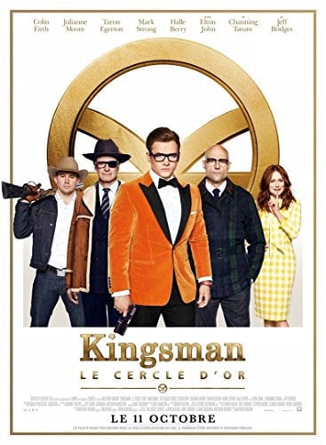 Kingsman: Le Circle d'Or – 2017 – Taron Egerton, Colin Firth, Mark Strong – 120 x 160 cm – Plakat/Poster