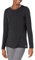 Amazon Essentials Women's Active Quick Dry Tech Stretch Lightweight Long-Sleeve T-Shirt (Available in Plus Size), Black, M