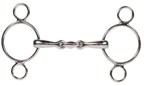 Pagony Pessoa trense doppel gebrochen 3 Rings 16mm Silber Größe: 13,5
