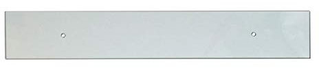 Battisedia proteggimuro paracolpi 12 cm X 80 cm trasparente con fori 10 pz con tasselli omaggio