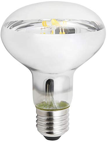 McShine LED Reflektorstrahler | E27, R80, 8W, 800 lm, 3000K warmweiß, 330° Abstrahlwinkel | Energieeffizienter Ersatz für herkömmliche Reflektorlampen