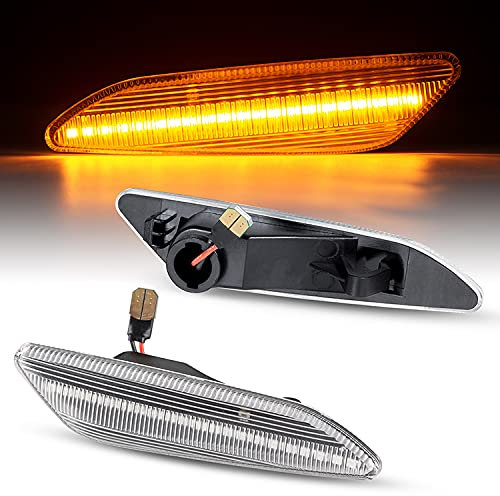 Recambo LED SEITENBLINKER passend für ALFA Romeo 147 BJ 2005-2010 | 156 BJ 1997-2007 | KLARGLAS