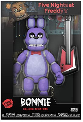 Funko Action Figure 13.5: Five Nights at Freddy's (FNAF) - Bonnie The Rabbit - Sammlerstück - Geschenkidee - Offizielle Handelswaren - Für Jungen, Mädchen, Kinder & Erwachsene - Video Games Fans