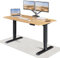 Desktronic HomePro Höhenverstellbarer Schreibtisch 160 × 80 cm – Elektrischer Schreibtisch Mit Zwei Elektrischen Motoren, Touchscreen-Steuerung und Integrierten USB-A- und USB-C-Ladeanschlüssen
