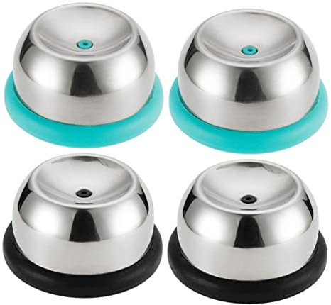BESTonZON 4 Stück Eierpunsch Harter Eierstecher Eierlocher Ausdauer Bäckerei Eierstecher Gekochtes Ei Ei-nadel Küchenhelfer Eierstechende Tasse Ei Aus Metall Handbuch Eierkocher Edelstahl
