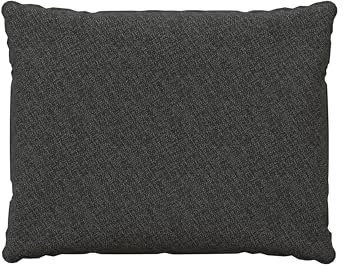 POKAR Rückenkissen Stuhlkissen Rückenlehne für Stuhl Rattanmöbel Gartenmöbel Kissen Outdoor Rückenpolster Lounge Polster 60x40x15 cm, Anthrazit