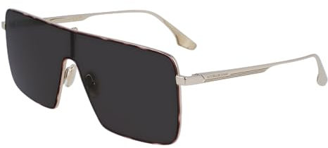 Victoria Beckham Unisex VB238S Sunglasses, 701 Gold/Smoke, 58