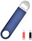DOETYD Beer Bottle Opener Heavy Duty Stainless Steel Bartender Bar Blade Professional Beer Opener for Bar Restaurant and Kitchen Use, Blue