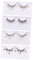 FOYTOKI 4paires Faux Pailletés Colorés Décoratifs Pour Fêtes Soirées Et Looks Quotidiens