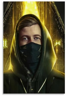 Alan Walker Musikposter, Albumcover, Poster, Bandposter, Retro-Poster, Schlafzimmer, Musikposter, Rapper-Poster, Wandkunst, Leinwandposter, Raumdekoration, ästhetische Poster, Druck, Dekoration,