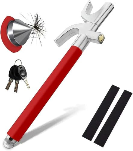 Lenkradschloss für Endeavour,zahlenschloss lenkradsperre diebstahlschutz security Lenkradschloss,b/Red