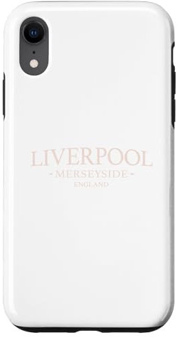 Liverpool England - Simple Liverpool Merseyside England Case for iPhone XR
