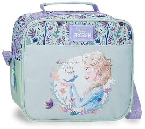 Disney Die Eiskönigin Close to the Heart Federmäppchen, Infafntil, hergestellt aus Polyester, Dreifach für bessere Organisation, ideale Größe für den Rucksack, mit seitlichem Griff, bunt, Talla única