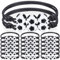 20 PCS braccialetti da calcio, braccialetti dell'amicizia per bambini, braccialetti regolabili per feste sportive, braccialetti per bambini regali per feste di compleanno, gadget calcio