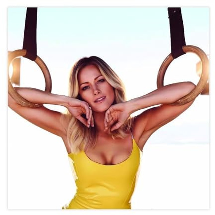 Leinwandposter Sängerin Helene Fischer, Schlafzimmer, Dekoration, Landschaft, Büro, Raumdekoration, Geschenk, 30 x 30 cm