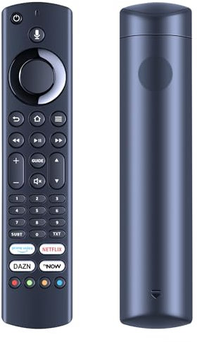 TRUCKON New CT-8566 Sub CT-8565 CT-8571 CT-8570 Voice Ersatzfernbedienung für Toshiba Ultra HD Smart TV 43/50/55/65 UF3D Serie ALD187R-1 UA43FT5505 32LF3F63DAZ 65QF5D63DA 50CF630 55CF630