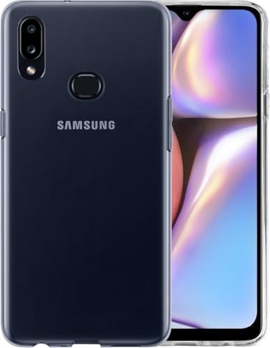BTH - Hülle für Samsung Galaxy A10s - Silikonhülle Backcover - Schutzhülle - Dünnes Design Transparant