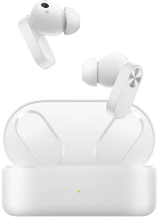 OnePlus Nord Buds 2 – Kabellose Kopfhörer mit bis zu 36 Stunden Akkulaufzeit, bis zu 25 dB aktiver Geräuschunterdrückung und BassWave-Bassverstärkungsalgorithmus – Lightning White [UK-Version