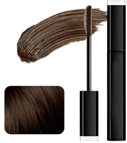 YOFDAL Racines Cheveux Marron Fonce, Stick Couvre-Racines Résistant à l'Eau pour Femmes Correcteur de Cuir Chevelu, Remplisseur de Barbe pour Hommes