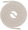 Mount Swiss runde Premium-Schnürsenkel aus 100% Baumwolle - sehr reißfest Farbe Hellbeige Länge 110cm