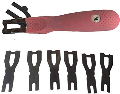 Floor Carpet Trimming Skiving Knife Vinyl Flooring Welding Cutting Blade Tool with 6 blades