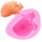 DUORUI Stampo in silicone per fondente e cioccolato, per dolci e sapone, per la cottura fai da te, per feste di Halloween e feste a forma di cuore