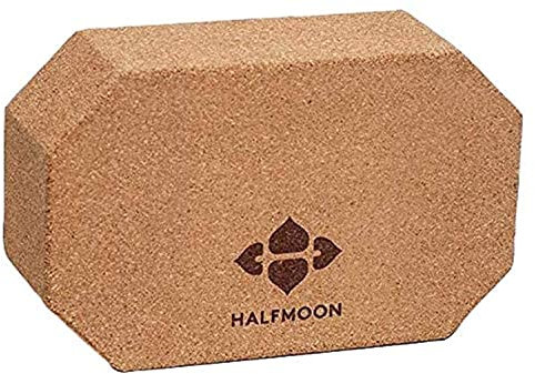 Halfmoon Yoga Korkblock Octagonal mit acht Ecken - (7.6 cm × 15.2 cm × 22.9 cm)