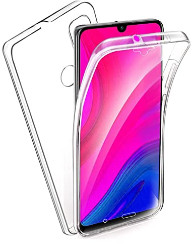 TBOC Cover Compatibile con Huawei P Smart 2020 [6.21] - Custodia [Trasparente] Completa Copertura Integrale [Silicone TPU] Protezione Totale [360 Gradi] Full Body Anteriore Posteriore Sottile