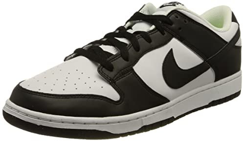 Nike Damen Dunk Low Sneaker, Weiß Schwarz, 41 EU