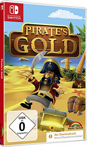 PIRATES GOLD - Puzzle Abenteuer Adventure für Nintendo Switch
