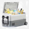 Nevera Portátil Eléctrica 12/24 V Refrigerador Portátil del Automóvil -20℃~ 20℃ Nevera de Coche Eléctrica con Batería de Coche de 3 Niveles con Panel de Control LCD Camping,35L