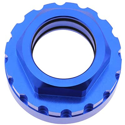Be In Your Mind Kettenblatt Sicherungsring Adapter Entfernungswerkzeug Kompatibel mit Shimano M7100 M8100 M9100 M9120 Aluminiumlegierung Fahrrad Entfernung Stecknüsse Fahrrad Demontage Hülsen Blau
