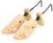 KCT Wooden Shoe Stretchers Pair Shaper Stretcher Tree Adjustable Women Size 3-6 Uk