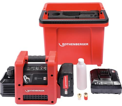 MACCHINA PER VUOTO ROTHENBERGER ROAIRVAC R32 2.0 BATTERIA A LITIO 18V 8AH
