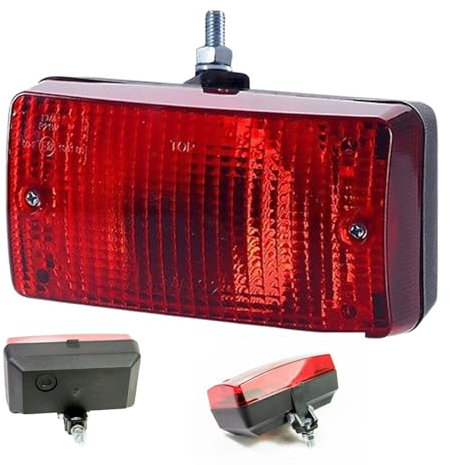 Feu arrière de brouillard remorque avec support Feu arrière de brouillard universel voiture camion auto camping-car remorque