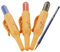 Vasalat Pica Set de marqueurs pour trous profonds Noir/bleu/rouge